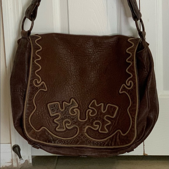 david & scottie Vintage Messenger Bag - Picture 1 of 16